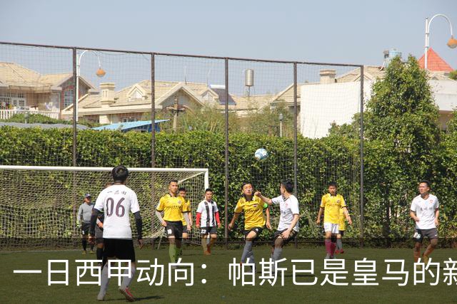 一日西甲动向：帕斯已是皇马的新人，德拉富恩特是靠谱主帅么
